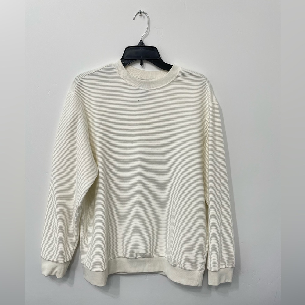 White H&M sweater sweatshirt
